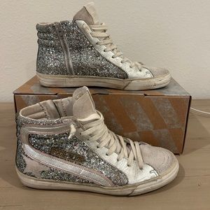 Golden Goose Hightop Slides!! Size 37 (7.5-8) *please message before buying*